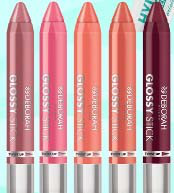 Карандаш-блеск для губ с коллагеном Glossy stick (оттенки № 02, 04, 07, 08) от Deborah