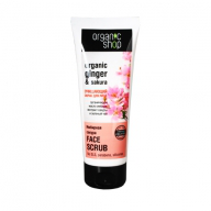 Очищающий скраб для лица "Имбирная сакура" от Organic Shop