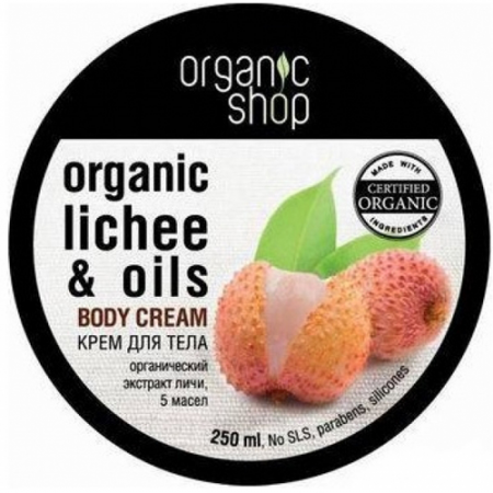 Крем для тела «Розовый личи» от Organic Shop