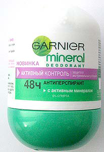Дезодорант-антиперспирант Mineral "Активный Контроль 48ч" от Garnier