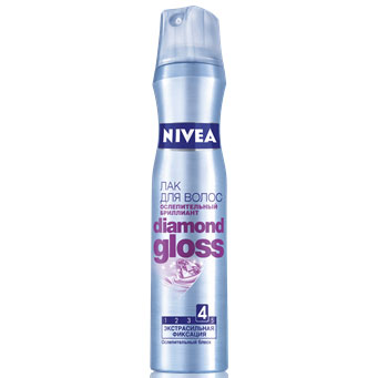 Лак для волос "Ослепительный бриллиант" от Nivea