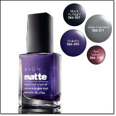 Лак для ногтей "Матовый эффект" от Avon