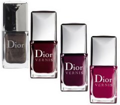 Лаки для ногтей (оттенок 906 Black Sequin, 908 Tuxedo, 257 Incognito, 704 Nirvana, 189 Pink Porcelain) от Dior
