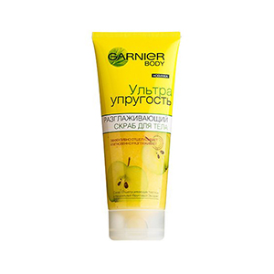 Разглаживающий скраб для тела "Ультраупругость" от Garnier