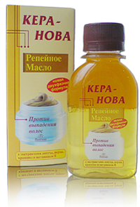 Масло репейное двухфазное против выпадения волос Кера-Нова от Floresan
