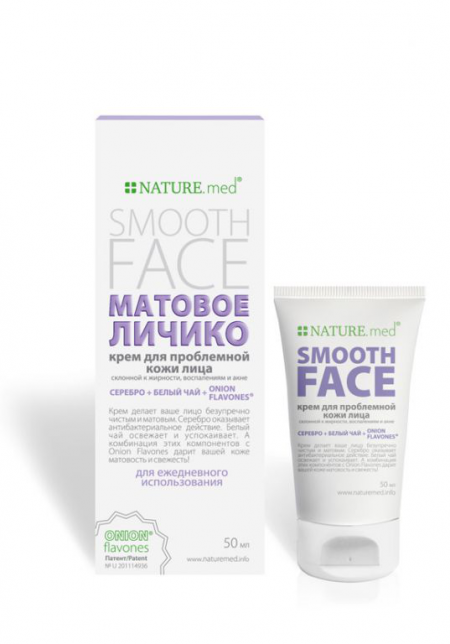 Крем для проблемной кожи лица Smooth face от Nature.med