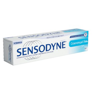 Гелевая зубная паста от Sensodyne