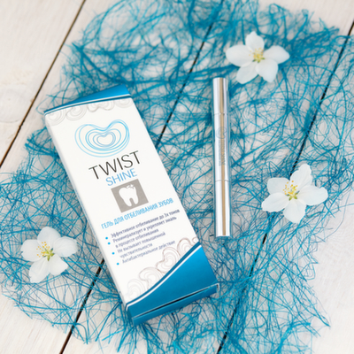 Гель для отбеливания зубов Twist Shine от Twist Cosmetics