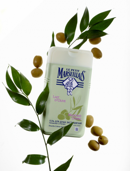 Гель для душа с молочком оливы от Le Petit Marseillais